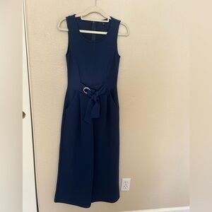 Navy blue jumpsuit